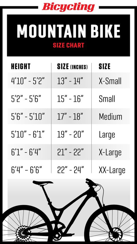 Size Chart - Jamis Bicycle Dealer